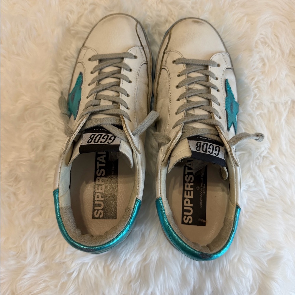 Golden Goose Deluxe Brand Men's Superstar
Sneakers - Picture 6 of 10